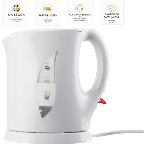Lightweight cordless kettle - 1l,