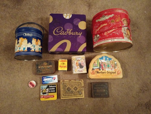 Advertising tins job - job, lot