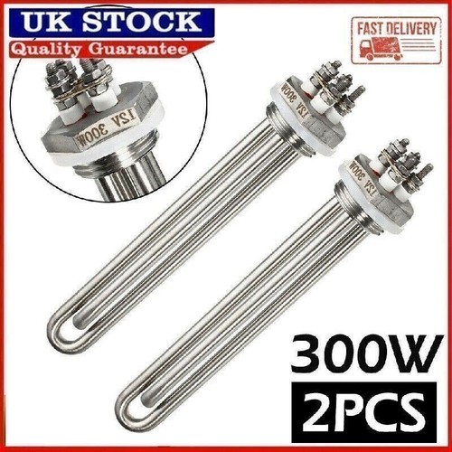 12v 300w stainless - 2x,