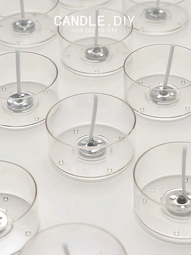 12pcs transparent flame tea - 12pcs,