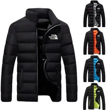 Winter Jacket Men Stand Collar