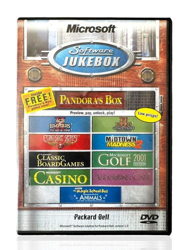 Microsoft software jukebox - software,