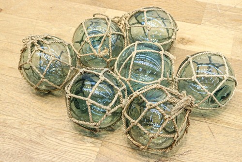 Japanese glass fishing float - glass,