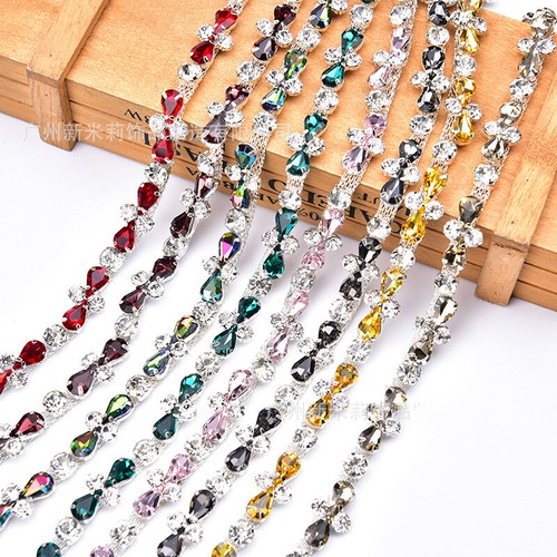 90cm sew rhinestone chain - sew, on