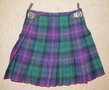 Vintage Childs Kilt Campbell's Tweed 100% Wool Armstrong Modern Tartan 25" Waist
