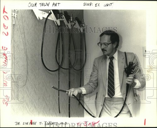 1985 press photo stephen - press, dr.