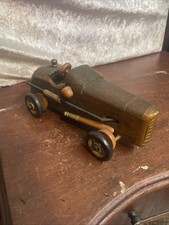 Vintage Carved Wooden racing