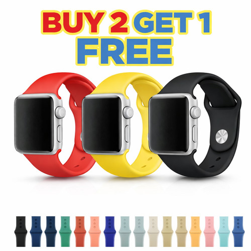 Silicone sport strap - silicone,