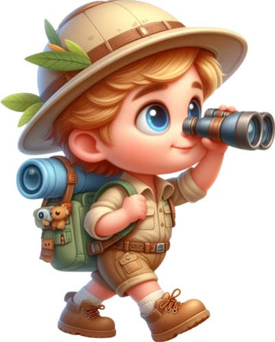Colourful baby safari outfit - colourful,
