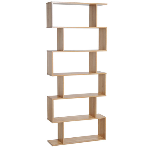 Tier wooden modern shaped - 6-tier, s-shaped