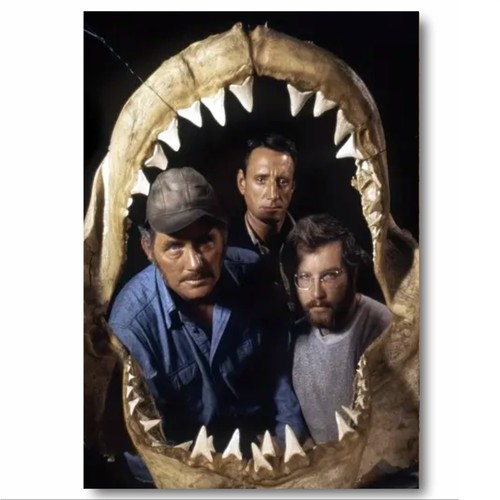 Jaws movie shark mouth - (1975),