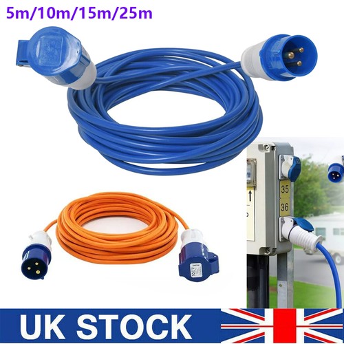 25m electric mains - 5m-25m, up