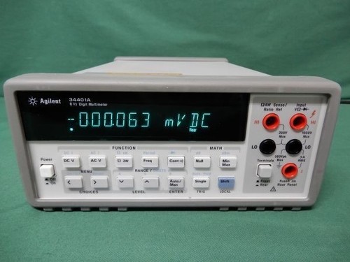 Agilent 34401a digital - agilent,