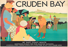 Cruden Bay Golf Travel Poster