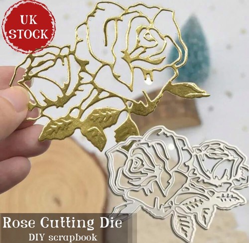 Rose metal cutting die - rose,