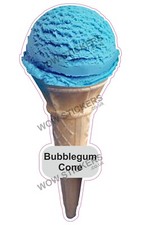Ice cream van sticker