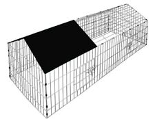 Metal Chicken Rabbit Pet Small Animal Cage Crate Run Exercise Playpen Enclosure