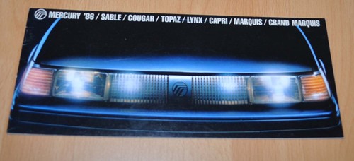 1986 mercury model - 1986,