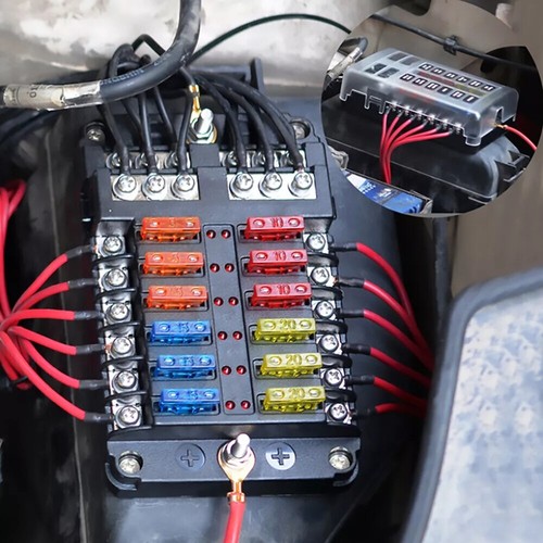 Blade fuse box 12way - blade,