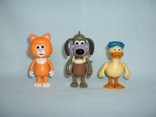 TIMMY TIME Set Of 3 Action Figures Toys (SHAUN THE SHEEP/YABBA/MITTENS/RUFFY)