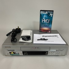 Panasonic Video Recorder VHS Player VCR NV-FJ620 + Cables & Tape - SERVICED