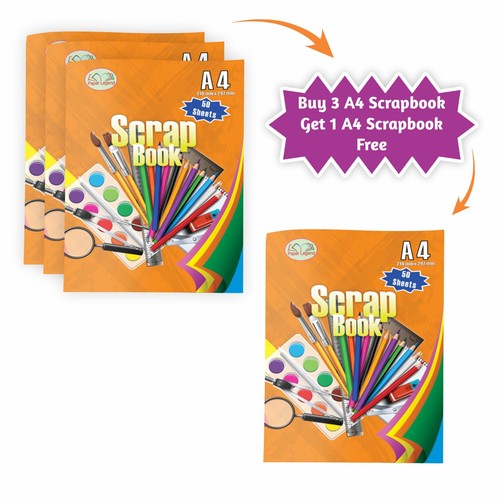 Scrapbooks buy 3 get 1 - 3,