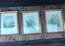 Vintage wyllie prints - w,