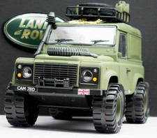1:18 Custom "LAND ROVER Defender WOLF 90" British Army MILITARY Modified 4X4 MoD