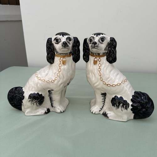 Vintage pair large antique - pair,