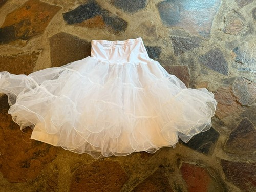 Flower girls petticoat elastic - flower,