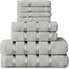 FAIRWAYUK 8-Piece Towels Bale