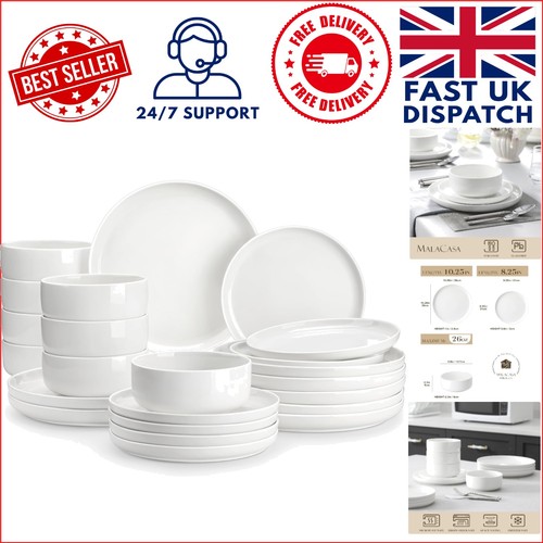 Durable piece dinnerware - durable, 24-piece