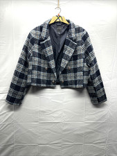 New Look Women Plaid Boucle