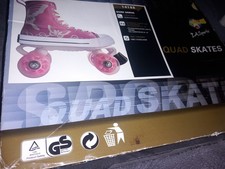Quad Roller Skates. Pink. Size