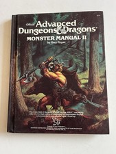 Advanced Dungeons and Dragons Monster Manual 2 TSR 1983