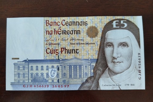Ireland pound note - 5,