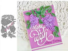 Mini Flowers Hydrangea Metal