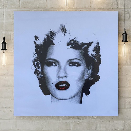 Kate moss red - kate, banksy