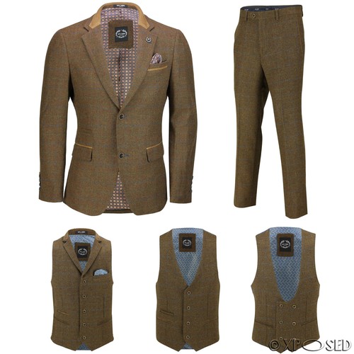 Men tweed check piece - men,