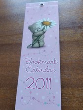Forever Friends Teddy Bear ? 2011 Vintage Bookmark Calendar VGC!! D38
