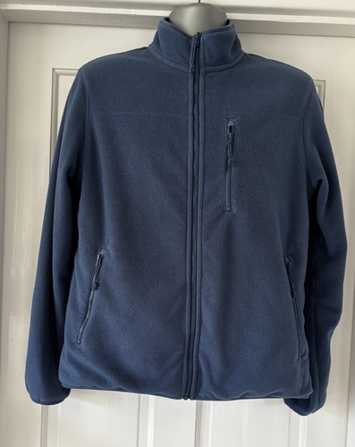 Men s steel blue zipped - m&s,