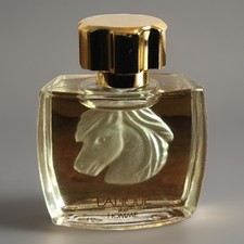 Lalique Miniature Equus Perfume Bottle