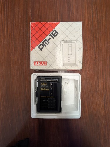 Rare akai radio cassette - rare, pm-18