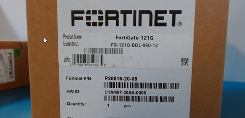 New fortinet fortigate 121g - fortinet,