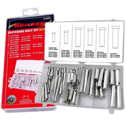 Clevis pin pcs assorted - pcs,
