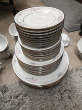 Legendary Noritake Tarkington Dinner ware Coffee Set Pot Service Plates