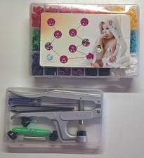 SeaWhisper Snaps - Plastic poppers for baby cloths and more