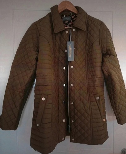 Ladies khaki green padded - ladies,