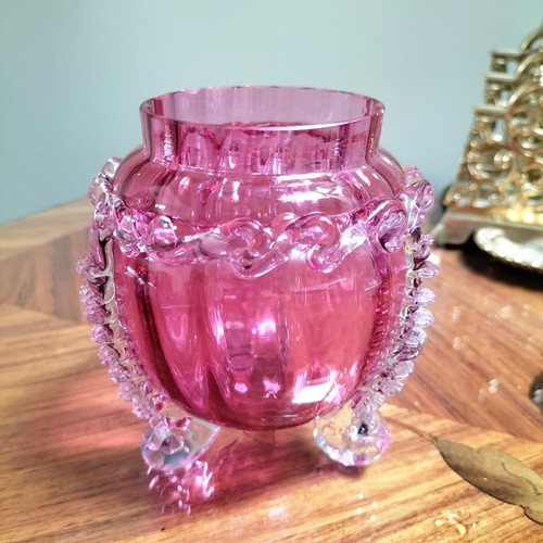 Victorian cranberry glass - cranberry,