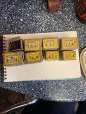 NETTLEFOLDS Brass Woodscrews Carpentery Woodworking Model Steam Raised csk Slot